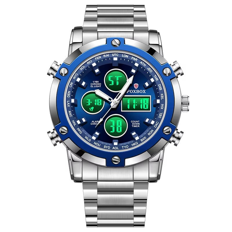 Edelstahl Armbanduhr "Cronografo no.5287“ - PITANI