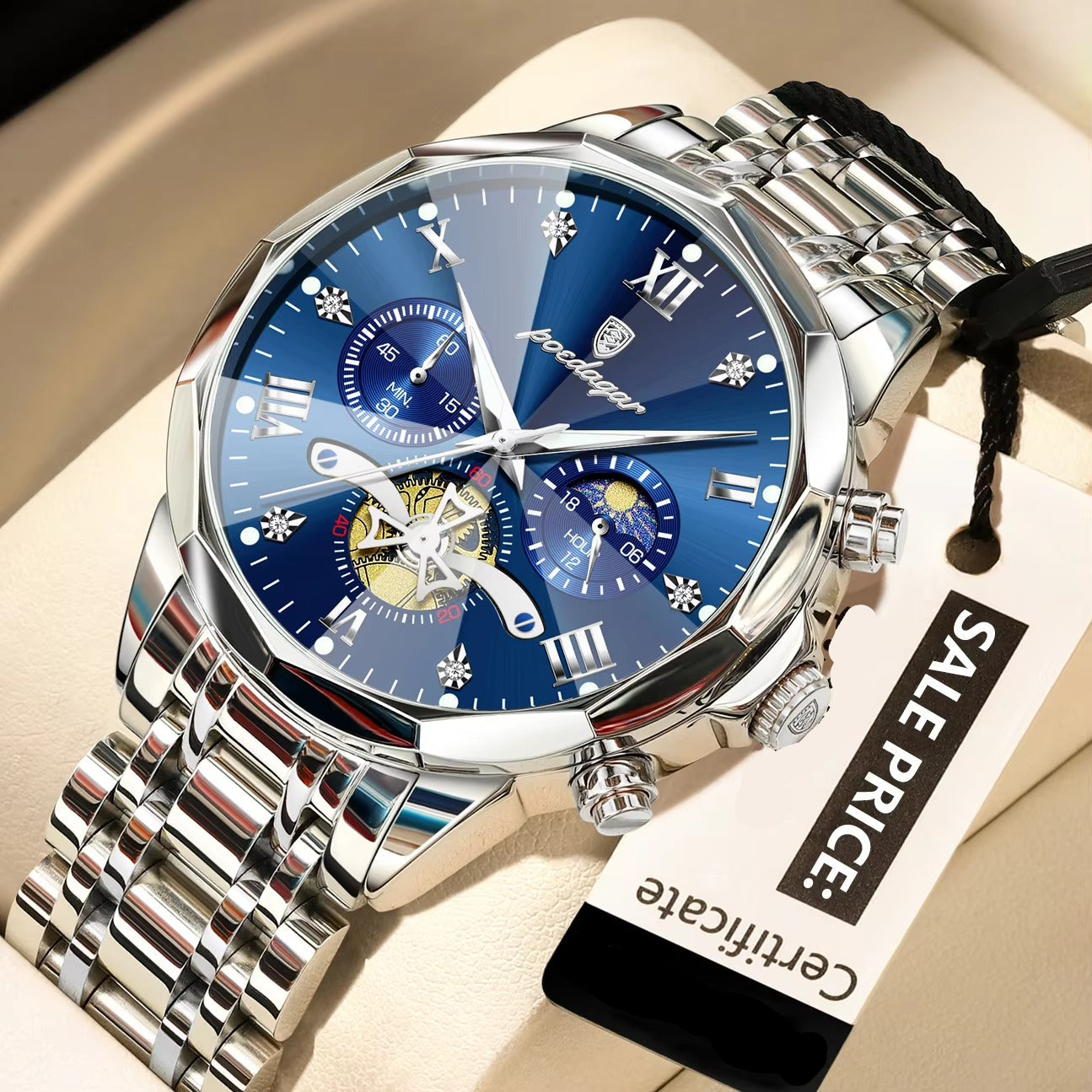 Edelstahl Armbanduhr "Originale di alta qualità no.4159" - PITANI