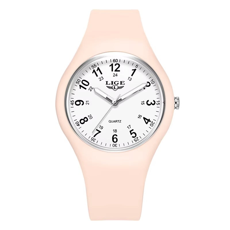 Schlichte Silikon Armbanduhr "Impermeabile femminile no.3215" - PITANI