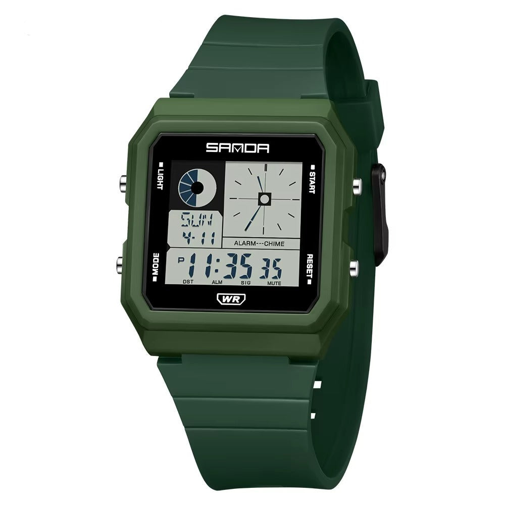 LED Vintage Armbanduhr "Quadrato d'epoca no.3233“ - PITANI