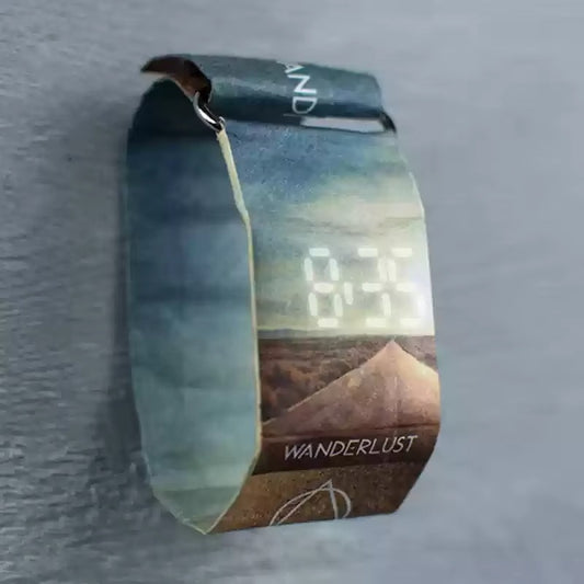Kreative Papier Armbanduhr "Carta da orologio digitale no.5180" - PITANI