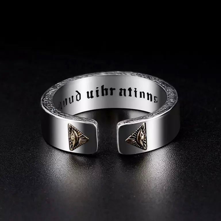 Edelstahl Ring "Triangolo" - PITANI