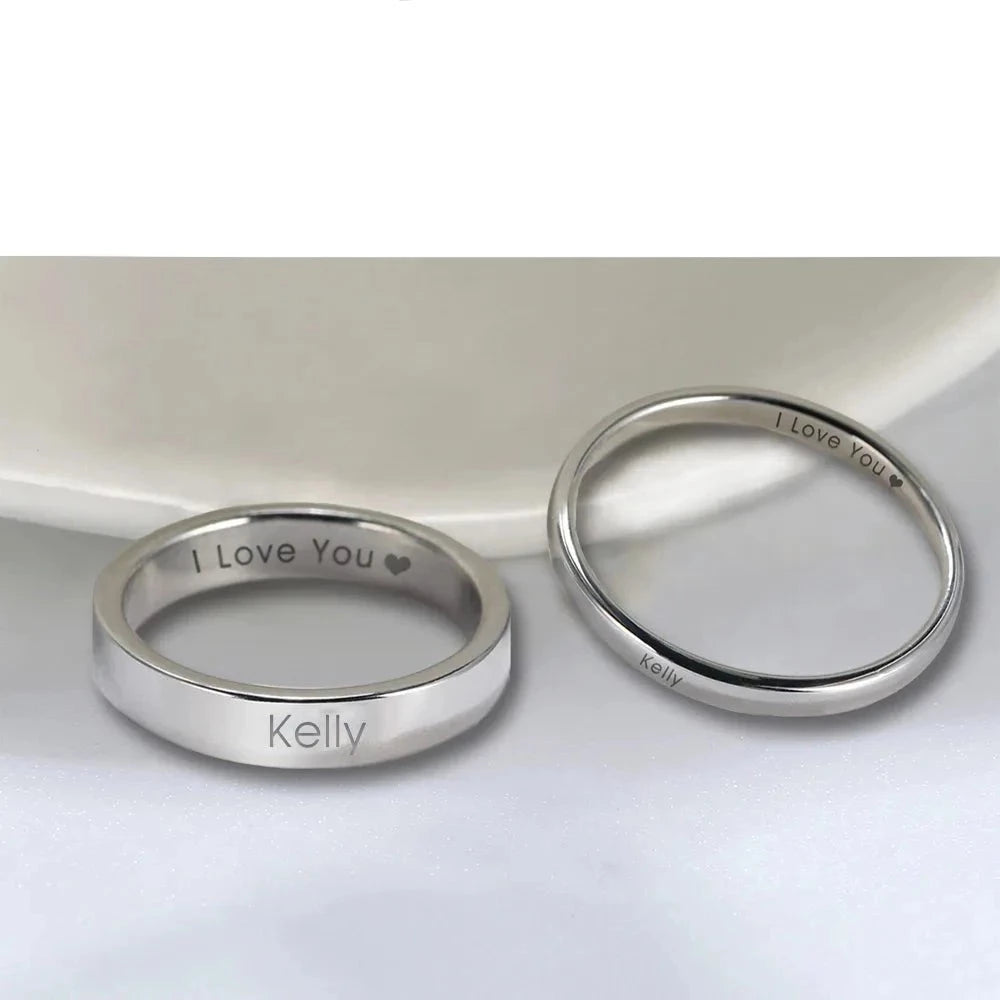 Personalisierter Edelstahl Ring "Corrispondenza" - PITANI